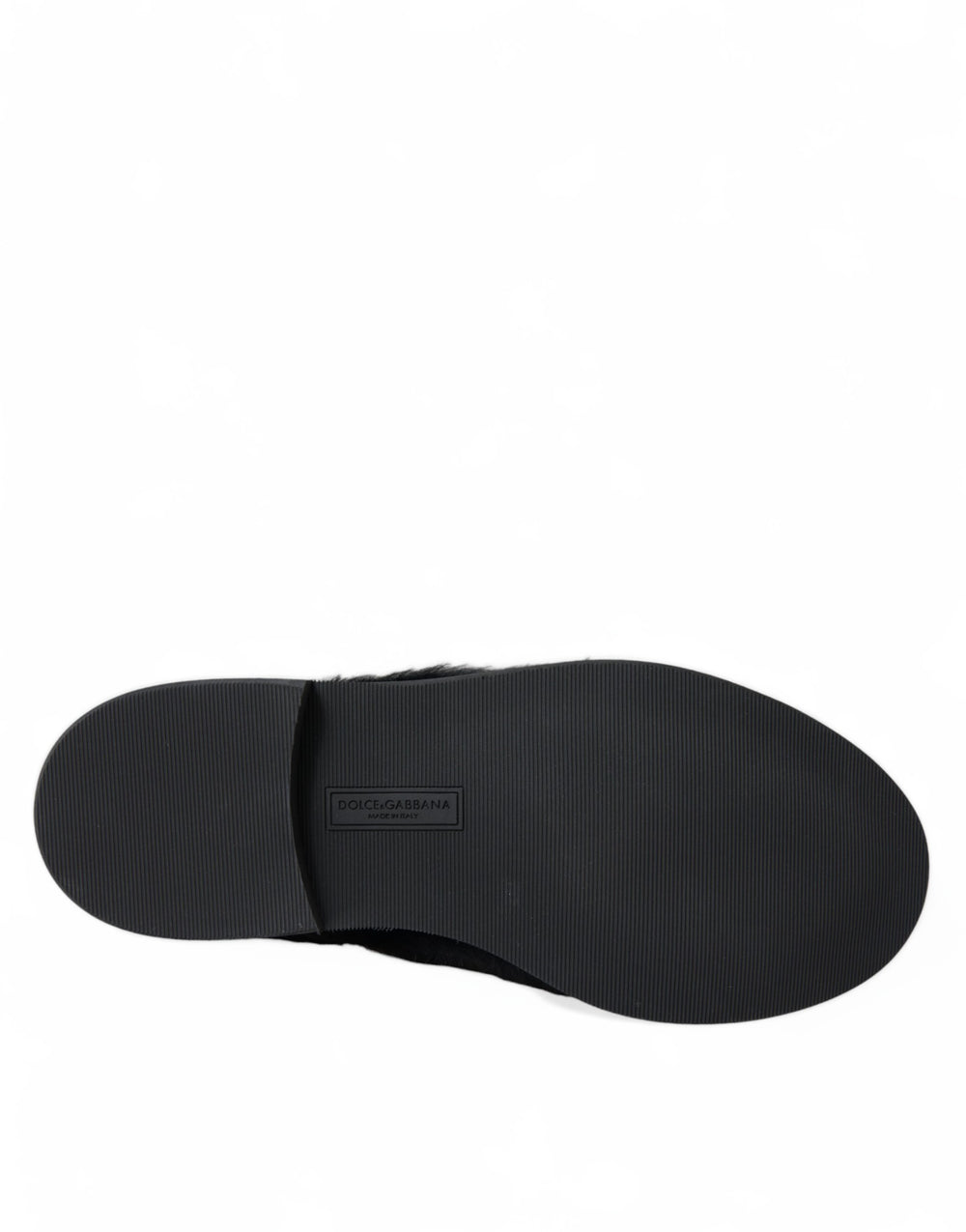 Dolce & Gabbana Leather Derby Shoes in Black