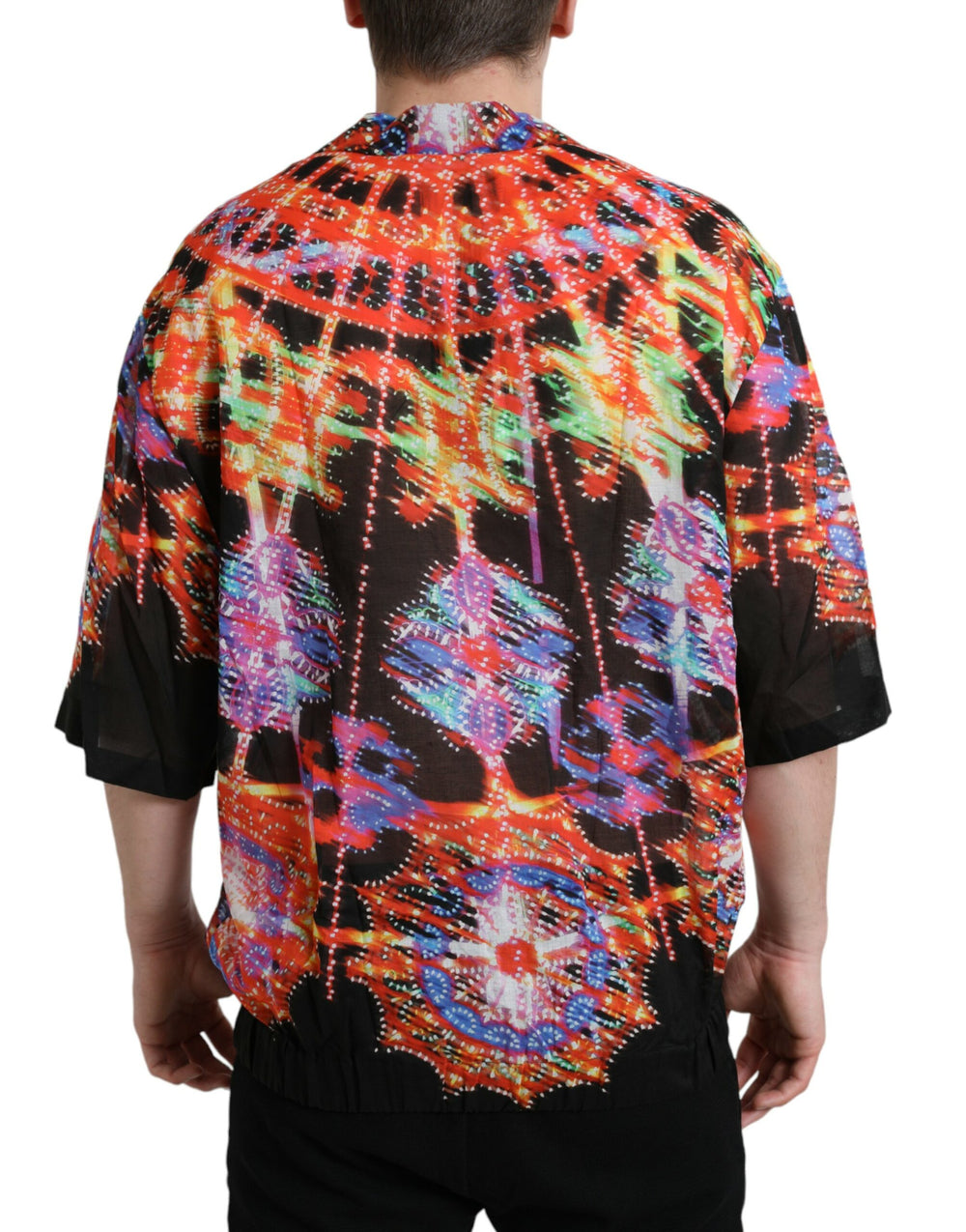 Dolce & Gabbana 100% Cotton Luminarie Print T-shirt in Multicolor