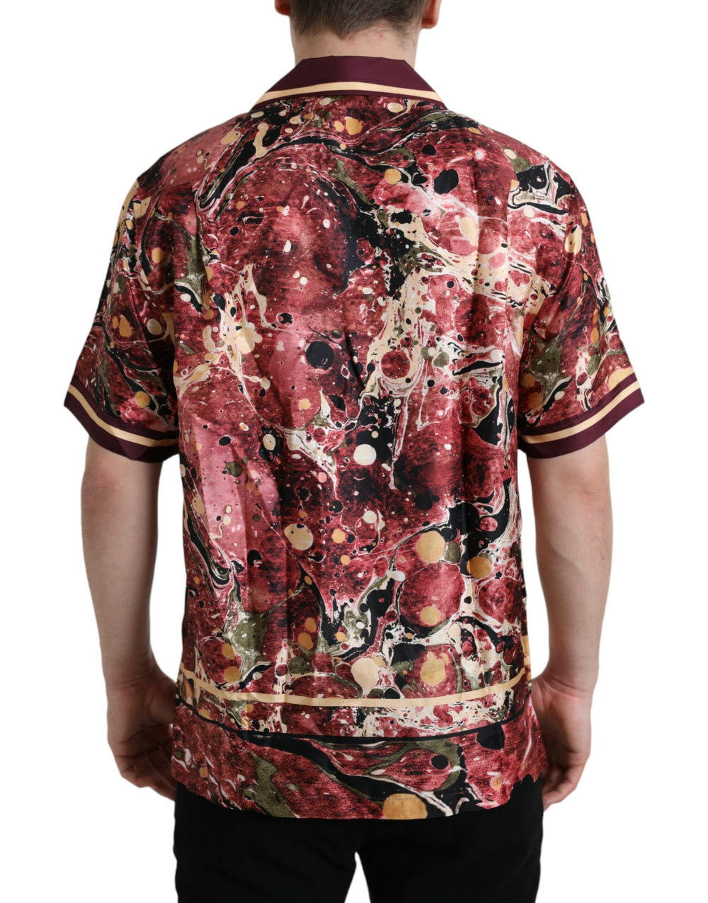 Dolce & Gabbana 100% Silk Shirt in Multicolor