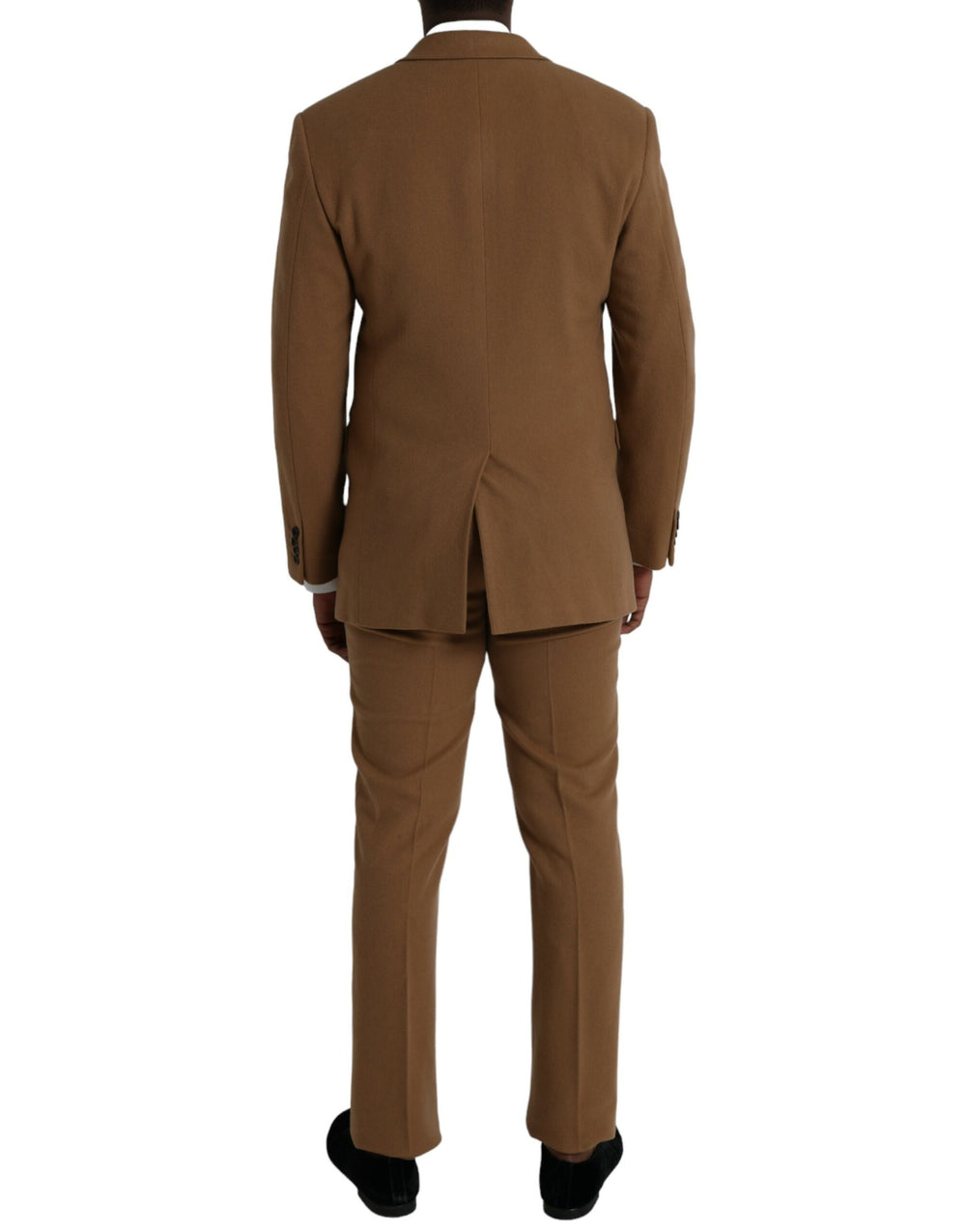 Prada 100% Cashmere Two-Piece Suit in Brown