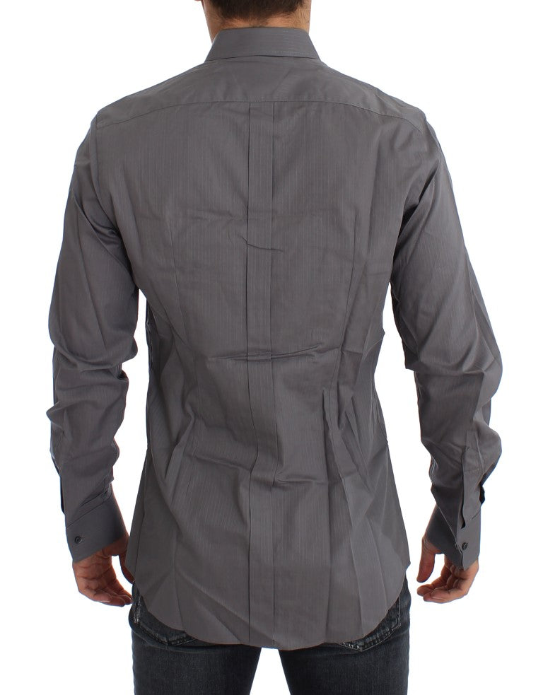 Dolce & Gabbana Cotton Dress Shirt in Light Purple
