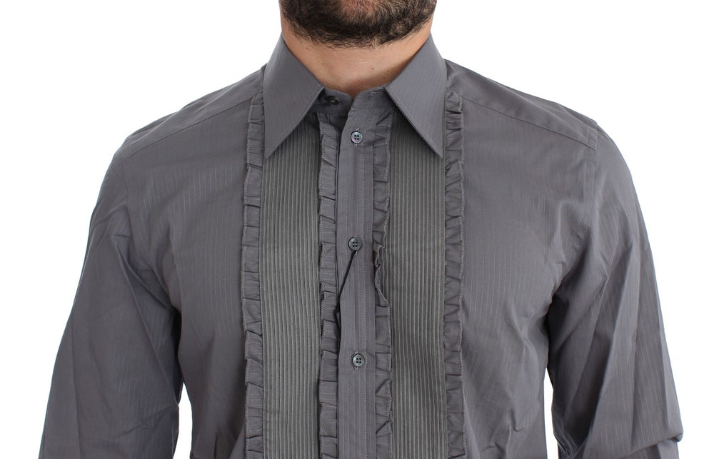 Dolce & Gabbana Cotton Dress Shirt in Light Purple