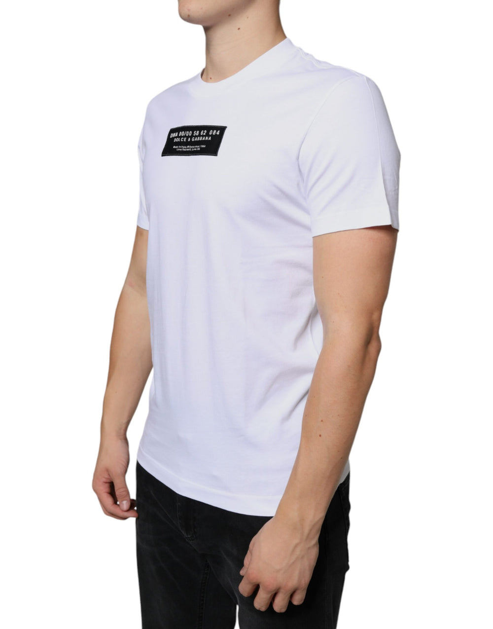 Dolce & Gabbana 100% Cotton T-shirt in White