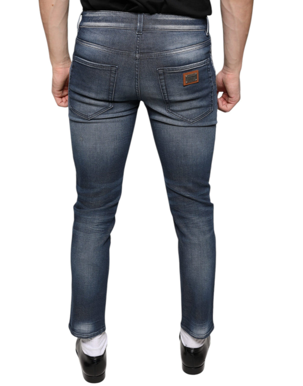 Dolce & Gabbana Dark Blue Skinny Jeans