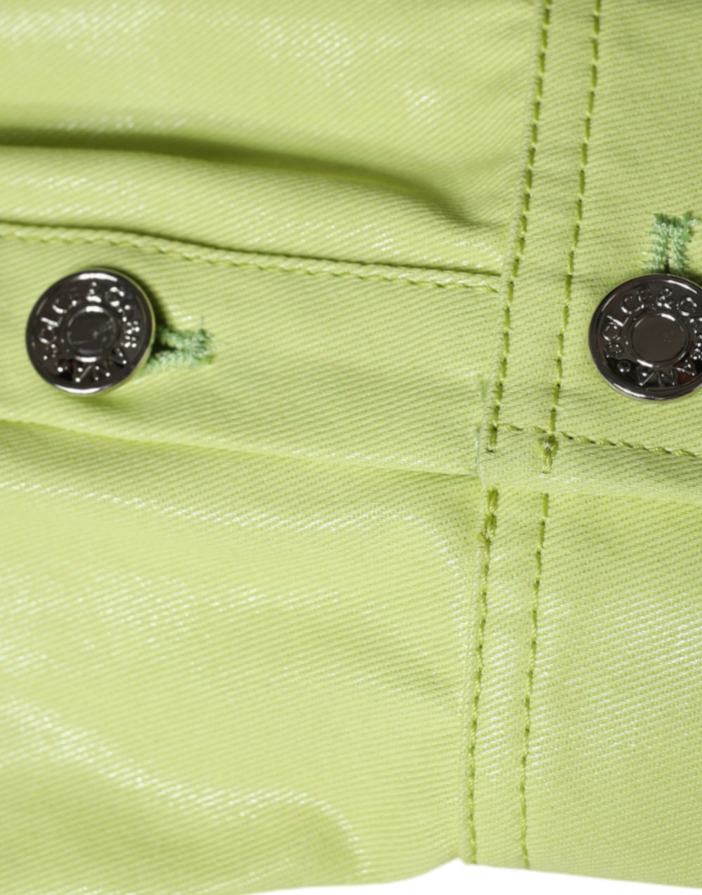 Dolce & Gabbana 100% Cotton Button-Down Shirt in Green