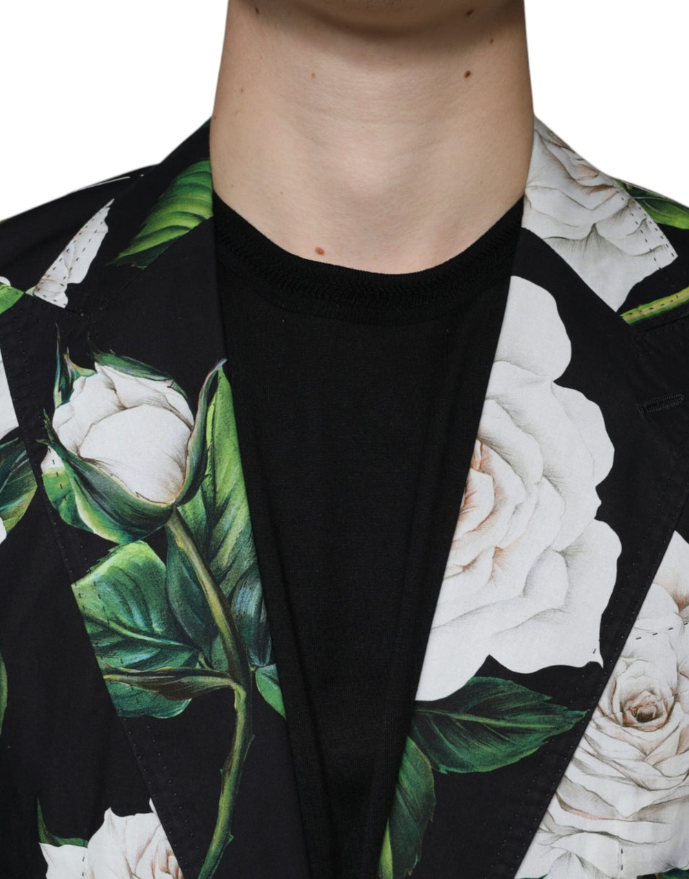 Dolce & Gabbana Cotton Two-Piece Suit in Black