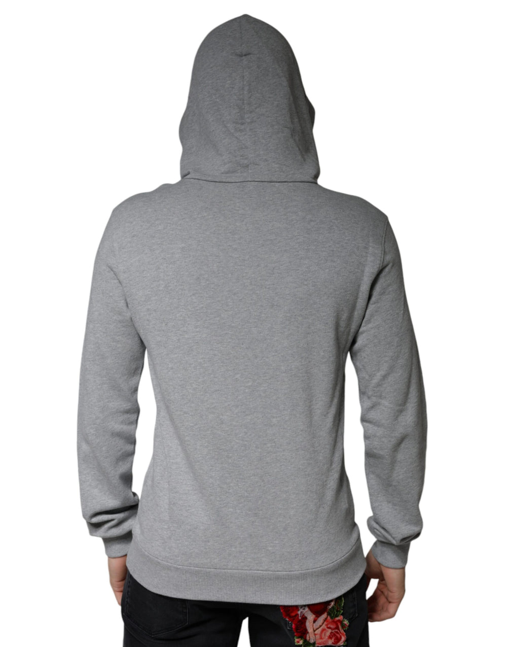 Dolce & Gabbana Cotton Hoodie in Grey