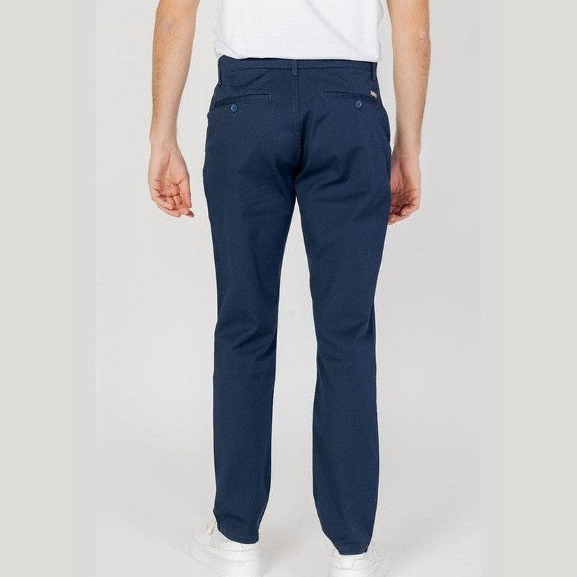 Armani Exchange Βαμβακερό Chinos σε Μπλε
