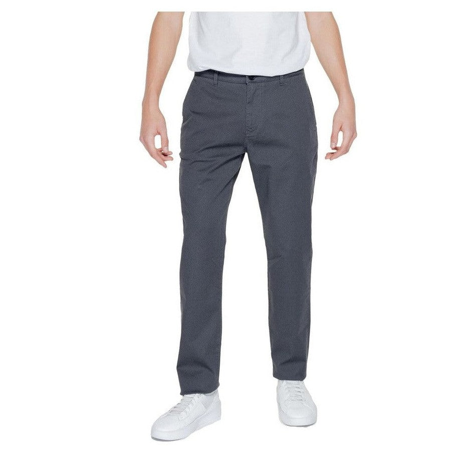 Armani Exchange Black Cotton Men's Casual Pants - Designer | Mens Edit