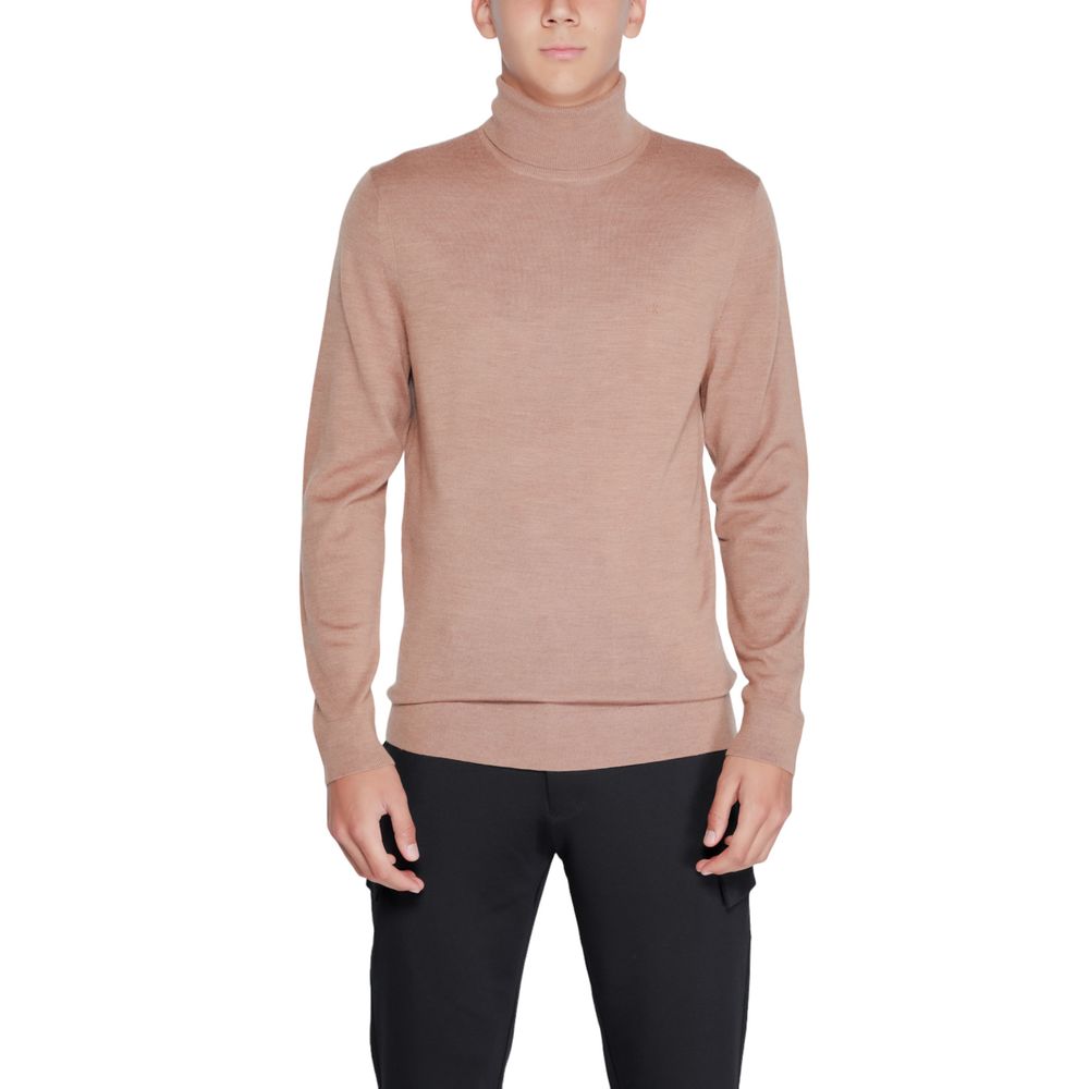 Beige Wool Turtleneck mens luxury fashion - Mens Edit