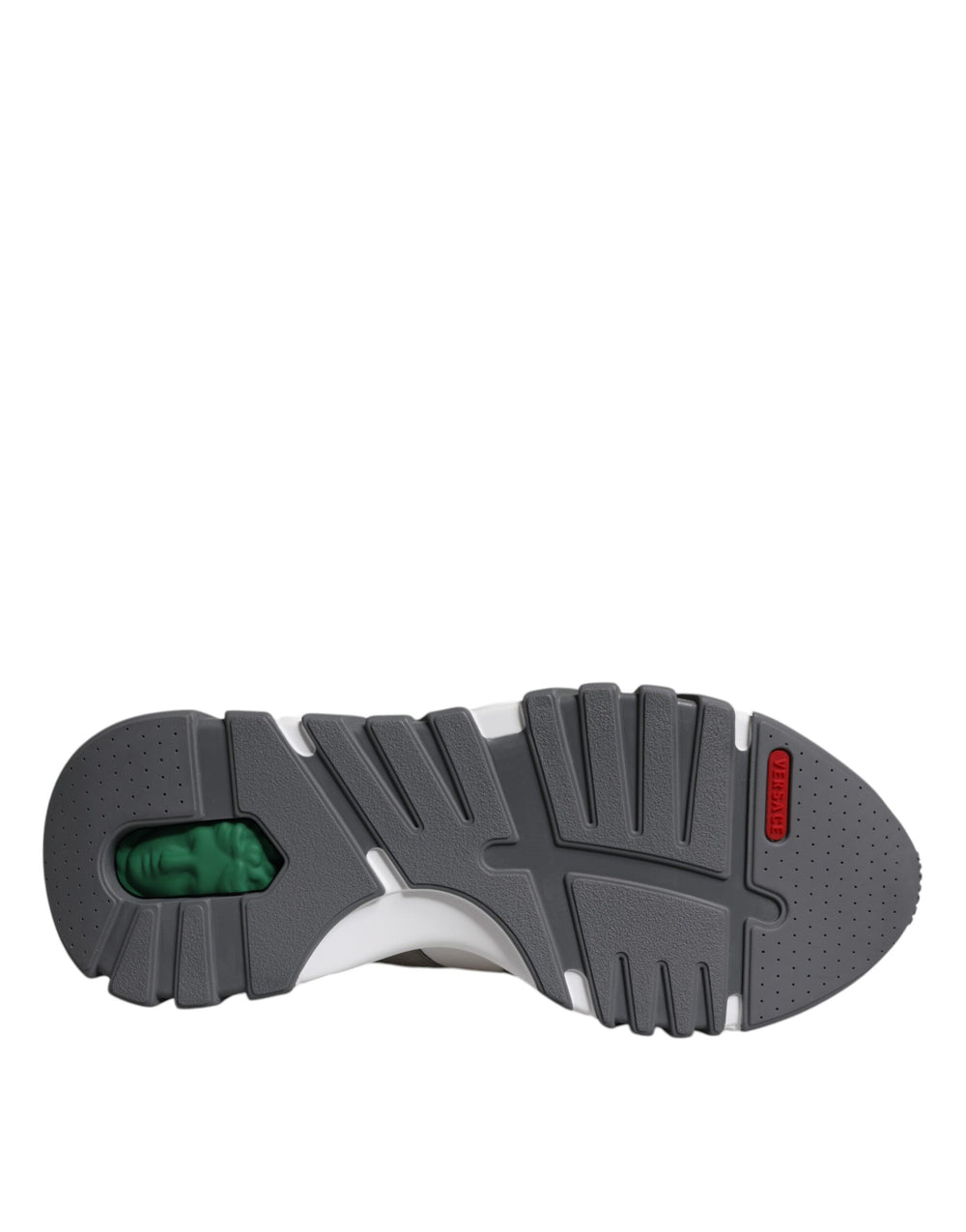 Versace Leather Sneakers in Grey