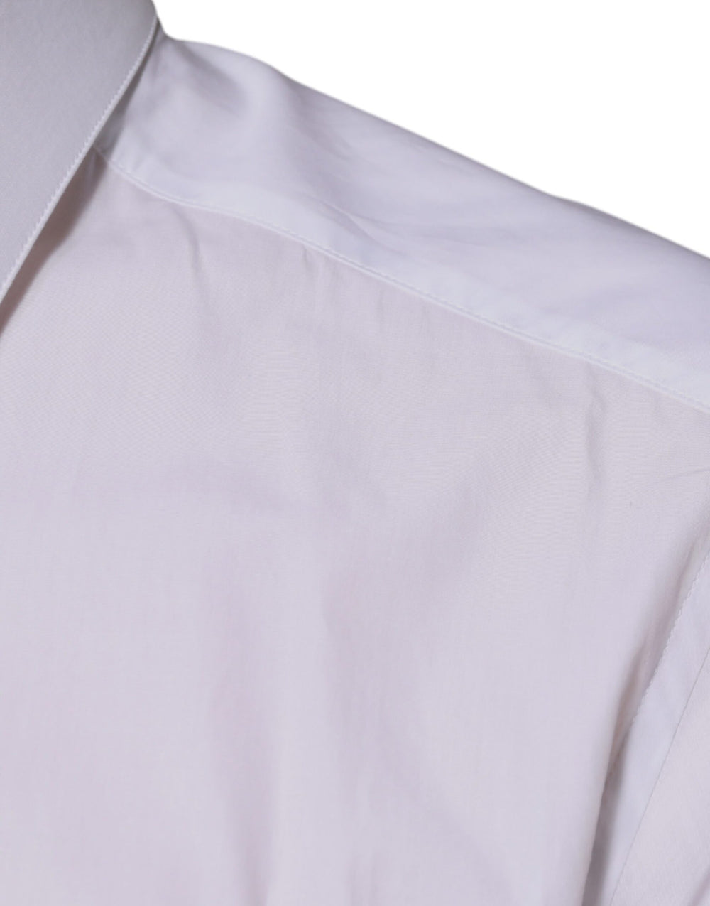 Dolce & Gabbana 100% Cotton Dress Shirt in White