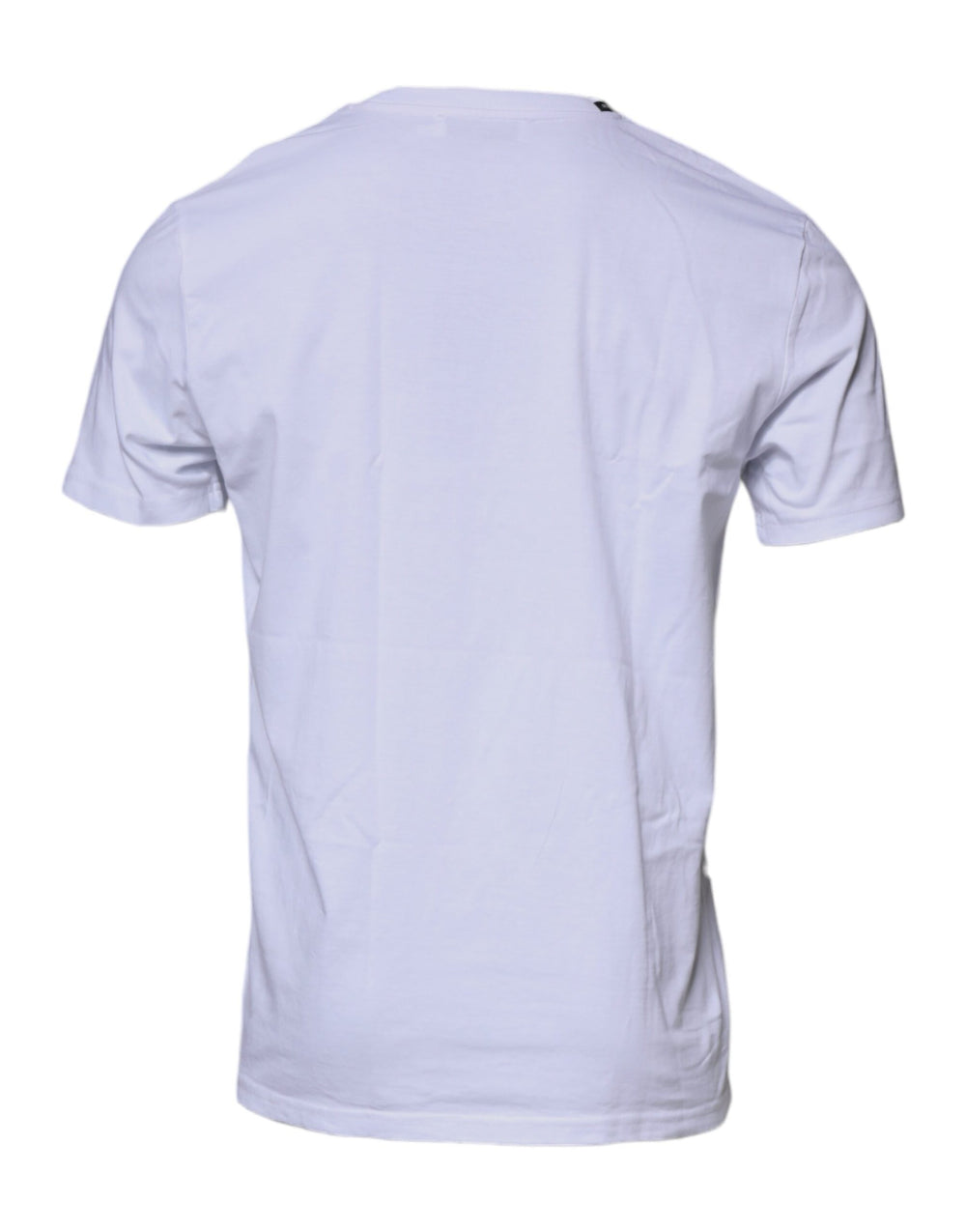 Dolce & Gabbana Leopard Print Cotton T-Shirt in White and Red