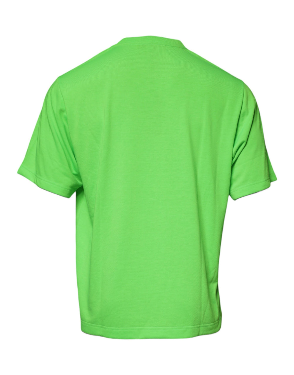 Dolce & Gabbana 100% Polyester T-shirt in Neon Green