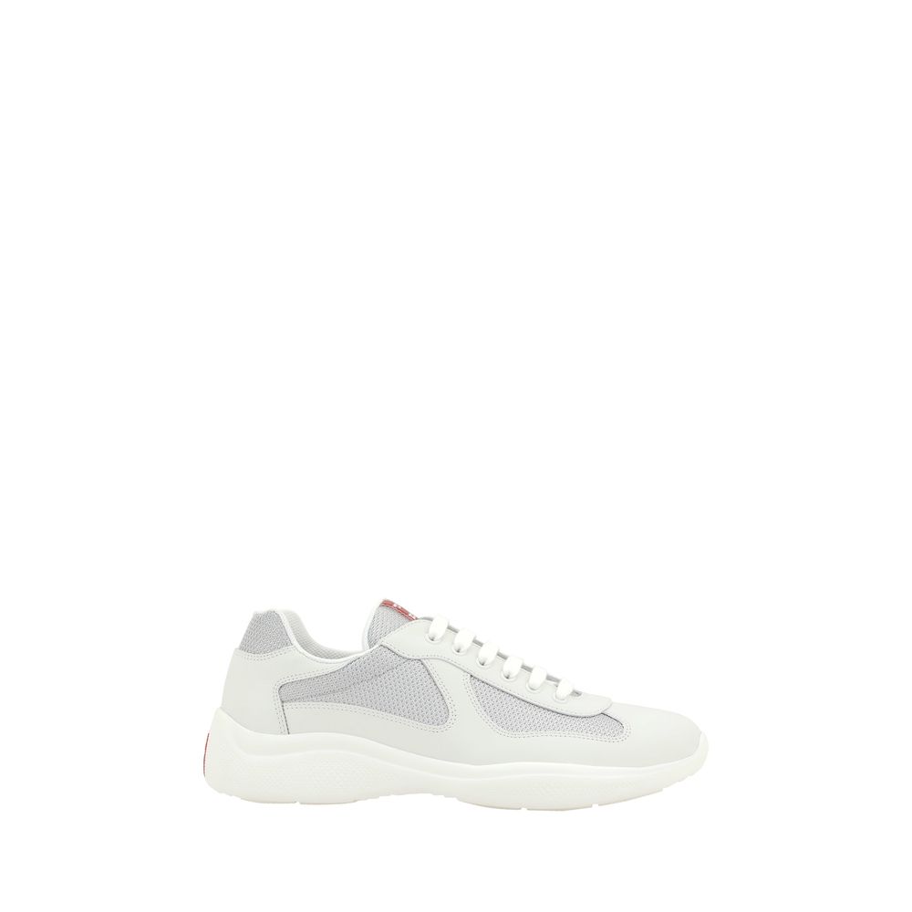White Polyamide Low Top Sneakers mens luxury fashion - Mens Edit