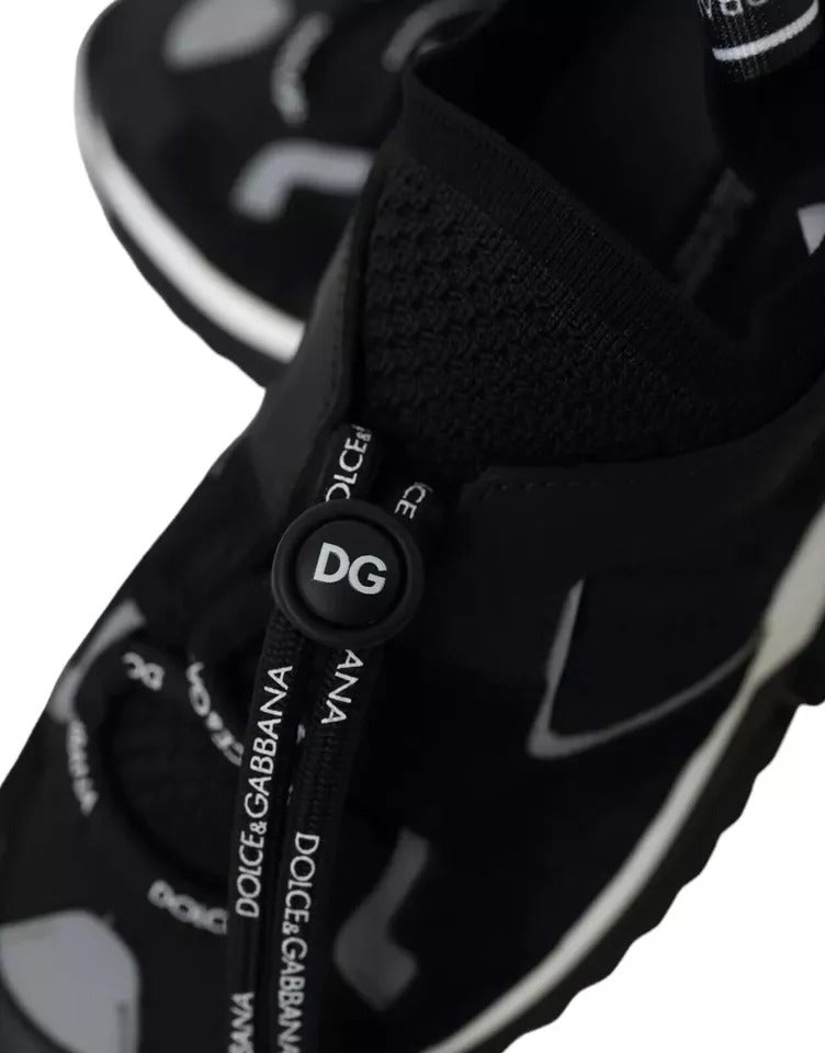 Dolce & Gabbana Sorrento Sneakers in Black and White
