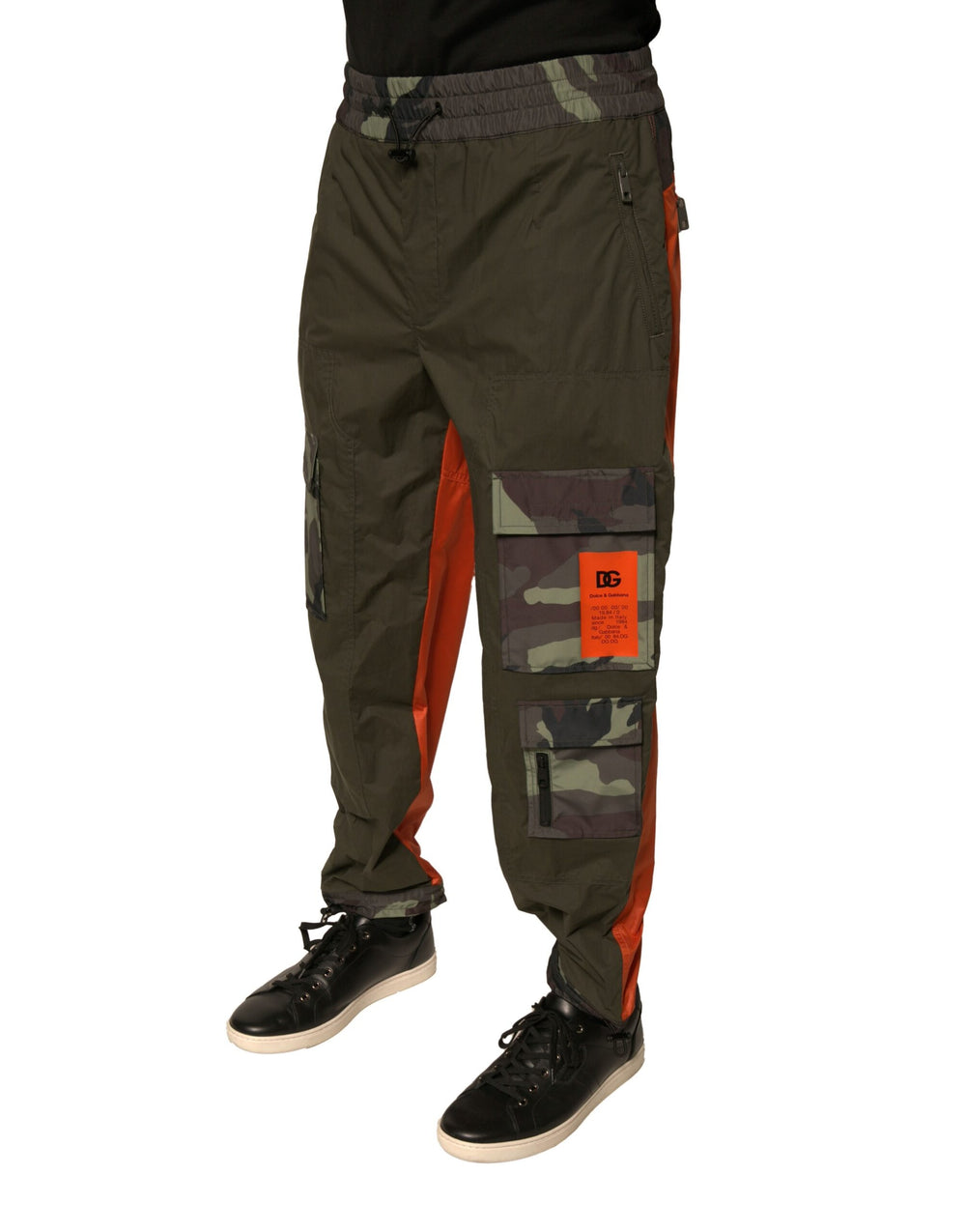 Dolce & Gabbana Camouflage Cargo Jogger Pants in Multicolor