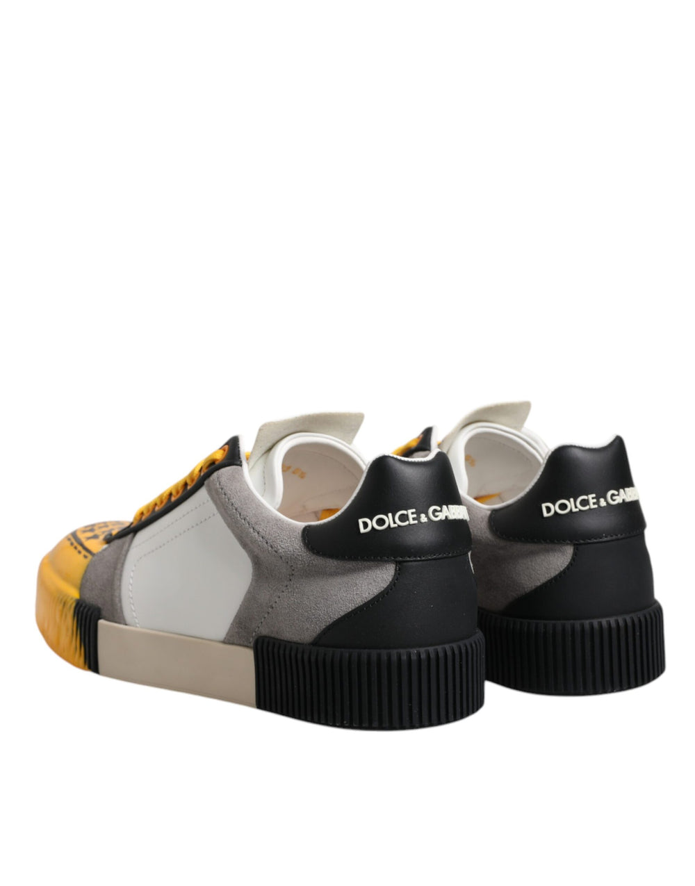 Dolce & Gabbana Sneakers από Δέρμα Μοσχαριού σε Multicolor