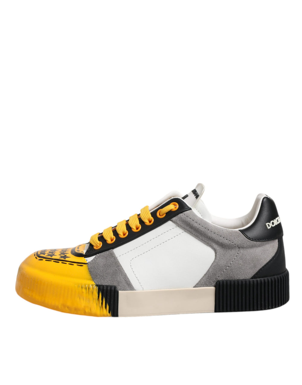 Dolce & Gabbana Sneakers από Δέρμα Μοσχαριού σε Multicolor