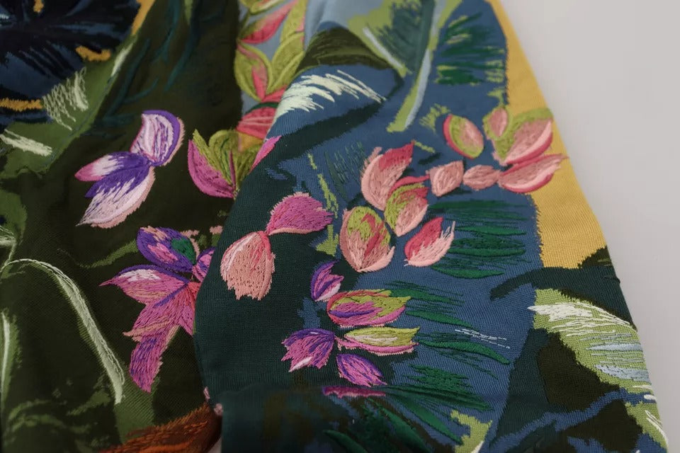 Dolce & Gabbana Wool Silk Pullover in Multicolor