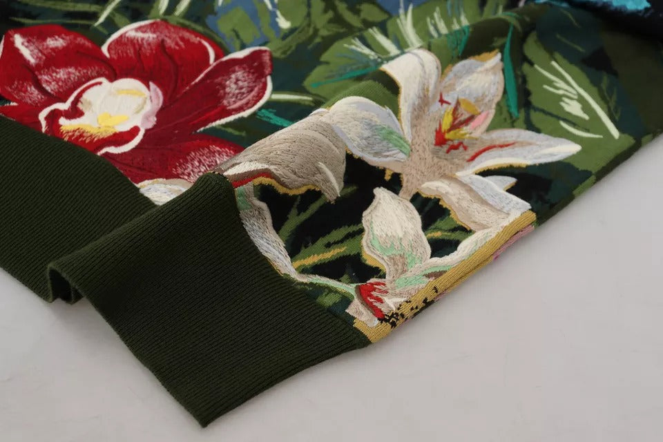 Dolce & Gabbana Wool Silk Pullover in Multicolor