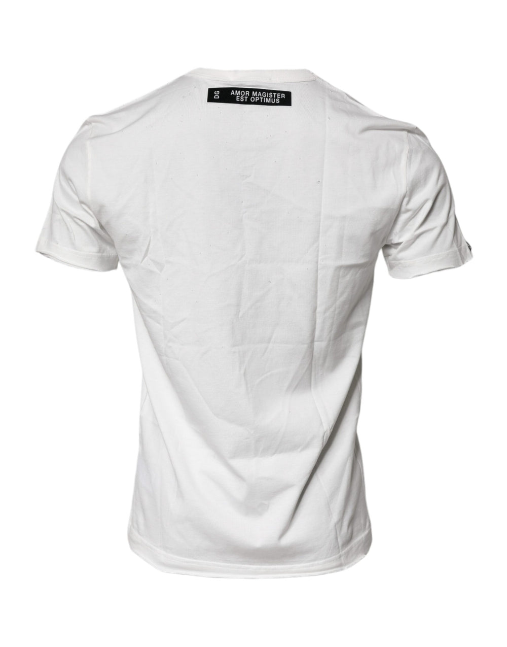 Dolce & Gabbana Graphic Print Cotton T-shirt in White
