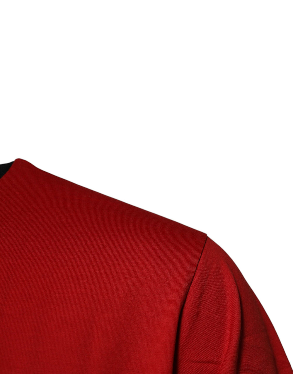 Dolce & Gabbana 100% Cotton Crew Neck T-shirt in Red