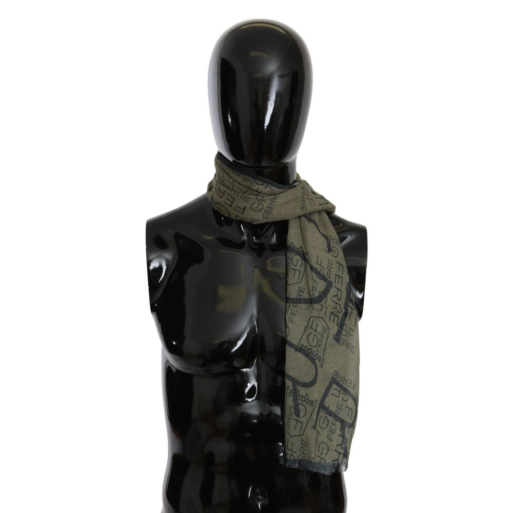 Bicolor Wool Scarf mens luxury fashion - Mens Edit