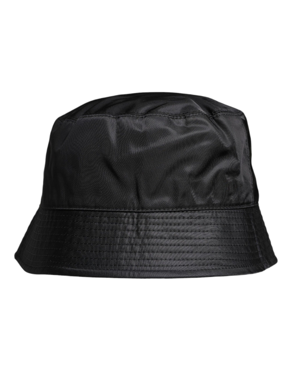 Dolce & Gabbana Cotton Wide Brim Bucket Hat in Black