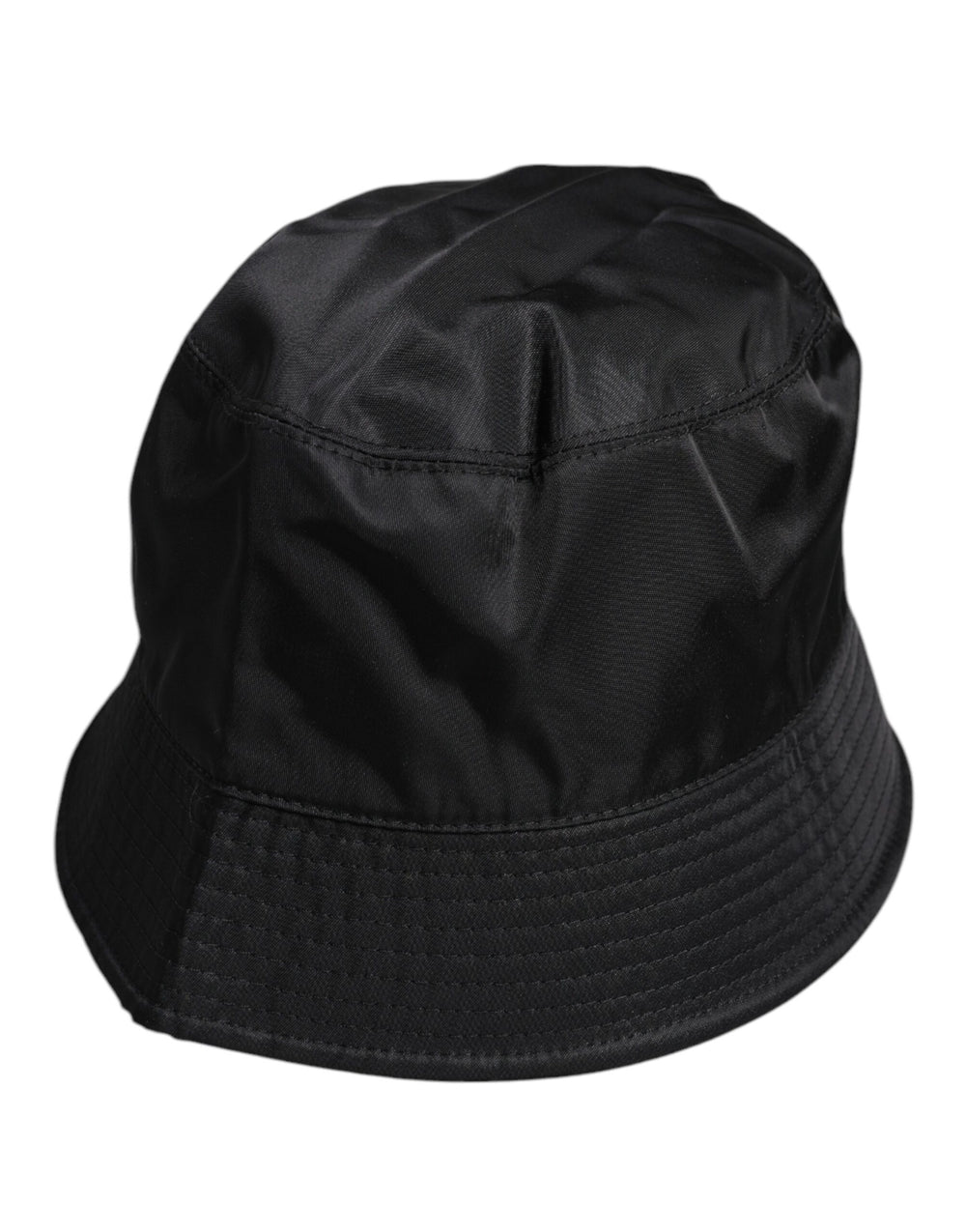 Dolce & Gabbana Cotton Wide Brim Bucket Hat in Black