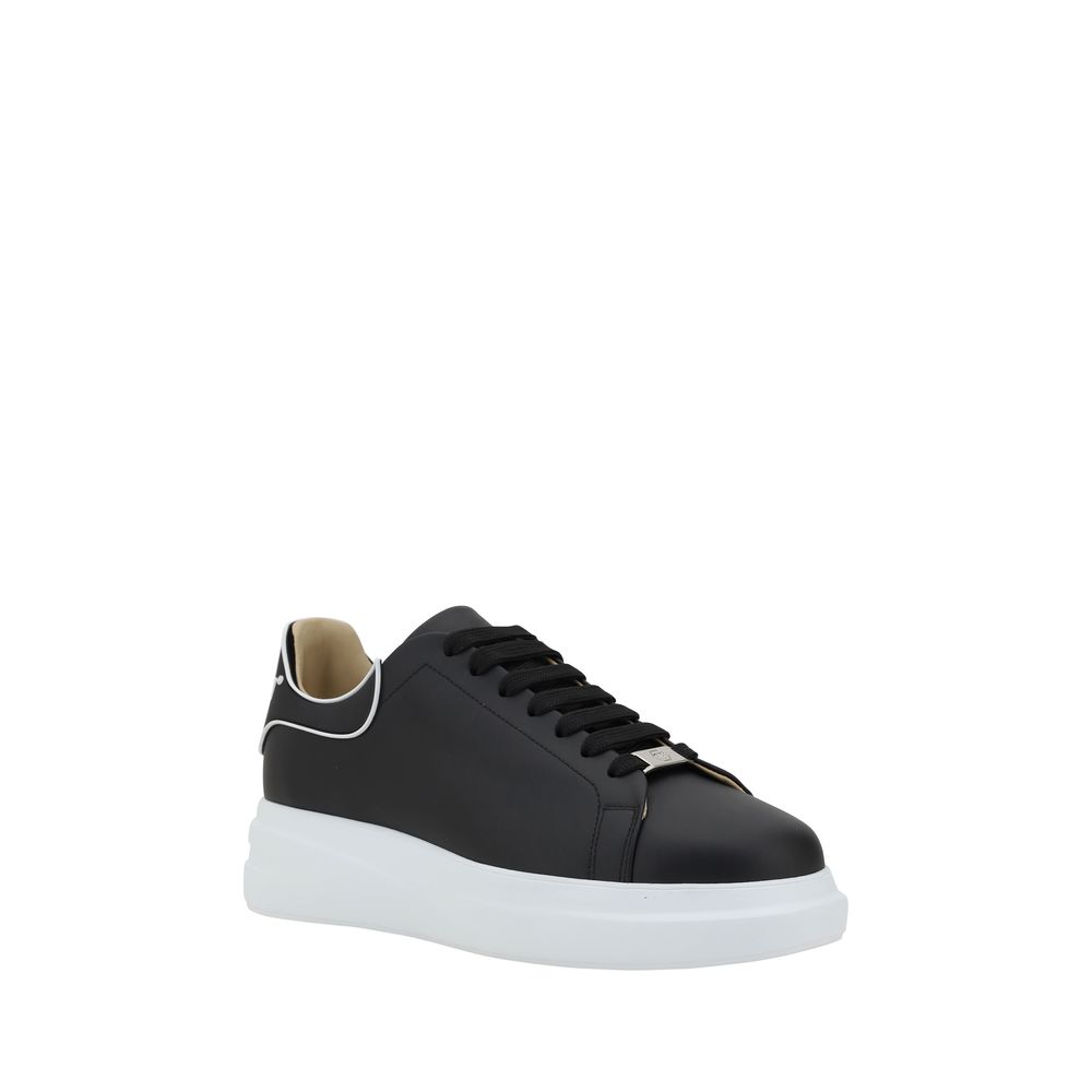 Philipp Plein Sneakers Bos Taurus από δέρμα μοσχαριού σε Μαύρο