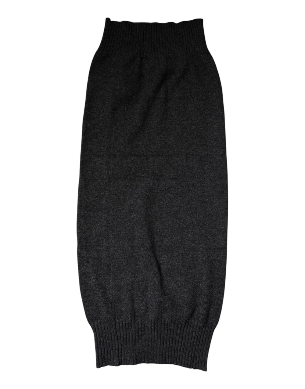 Dolce & Gabbana 100% Cashmere Neck Warmer Scarf in Black