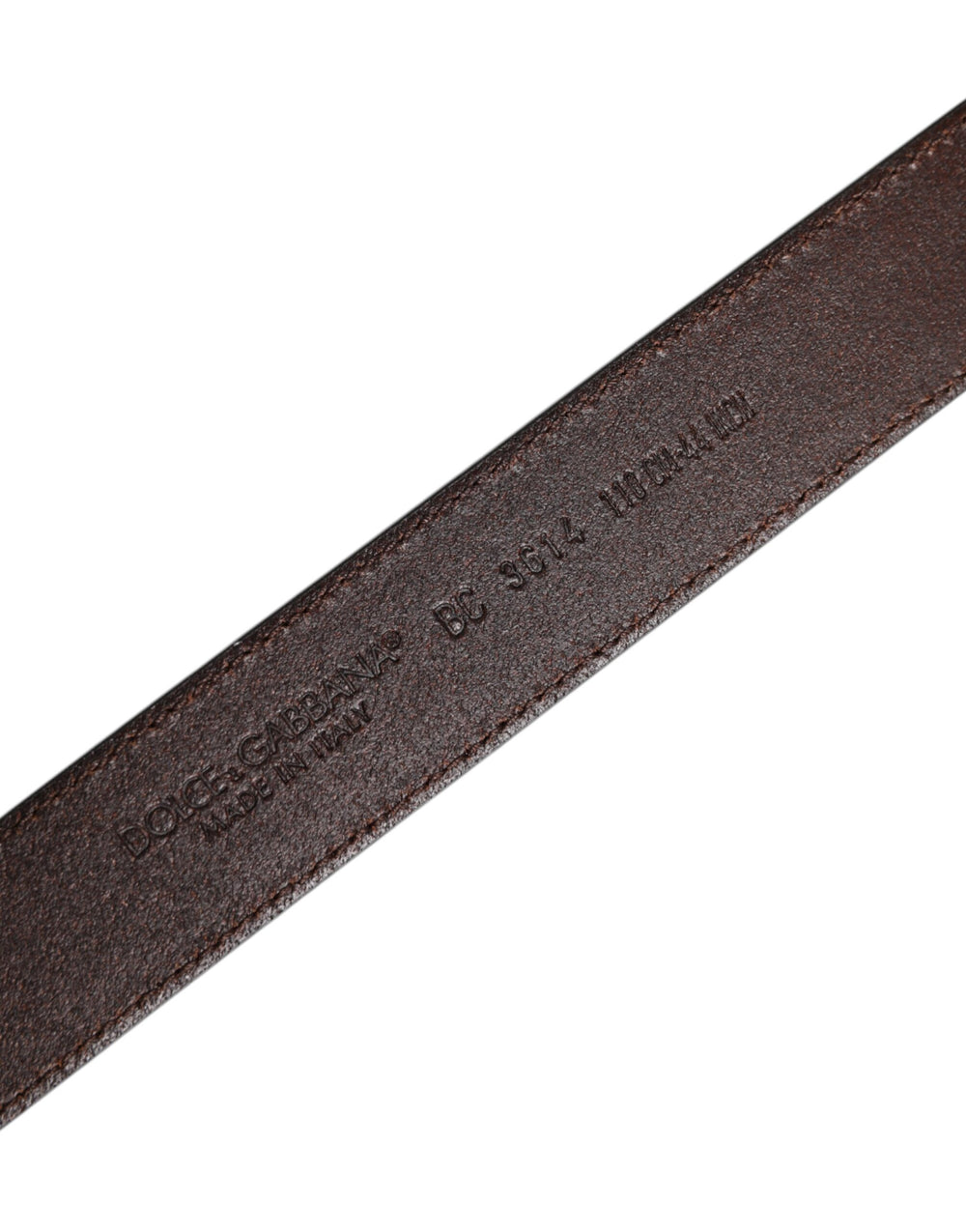 Dolce & Gabbana Leather Belt in Brown