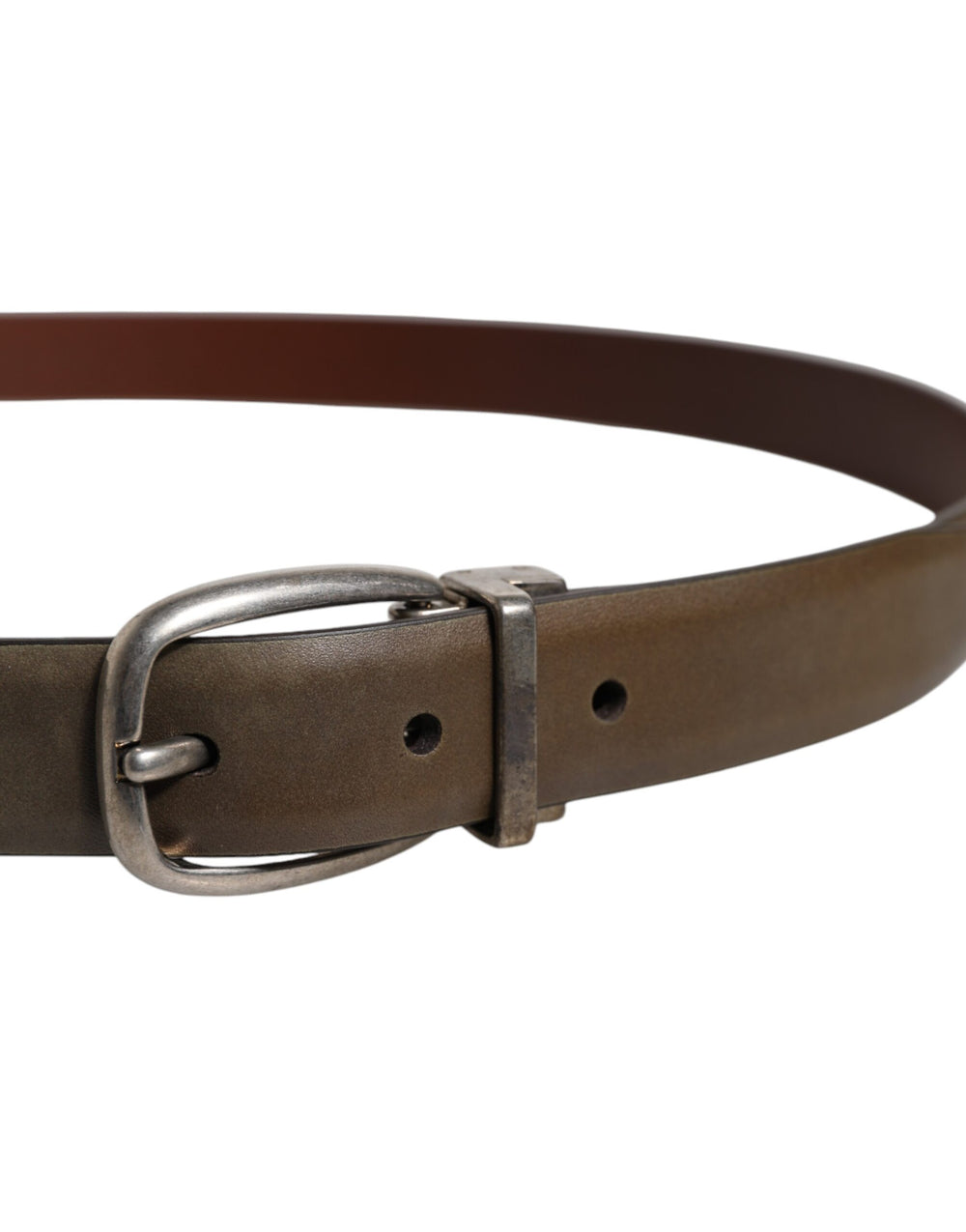 Dolce & Gabbana Leather Belt in Brown