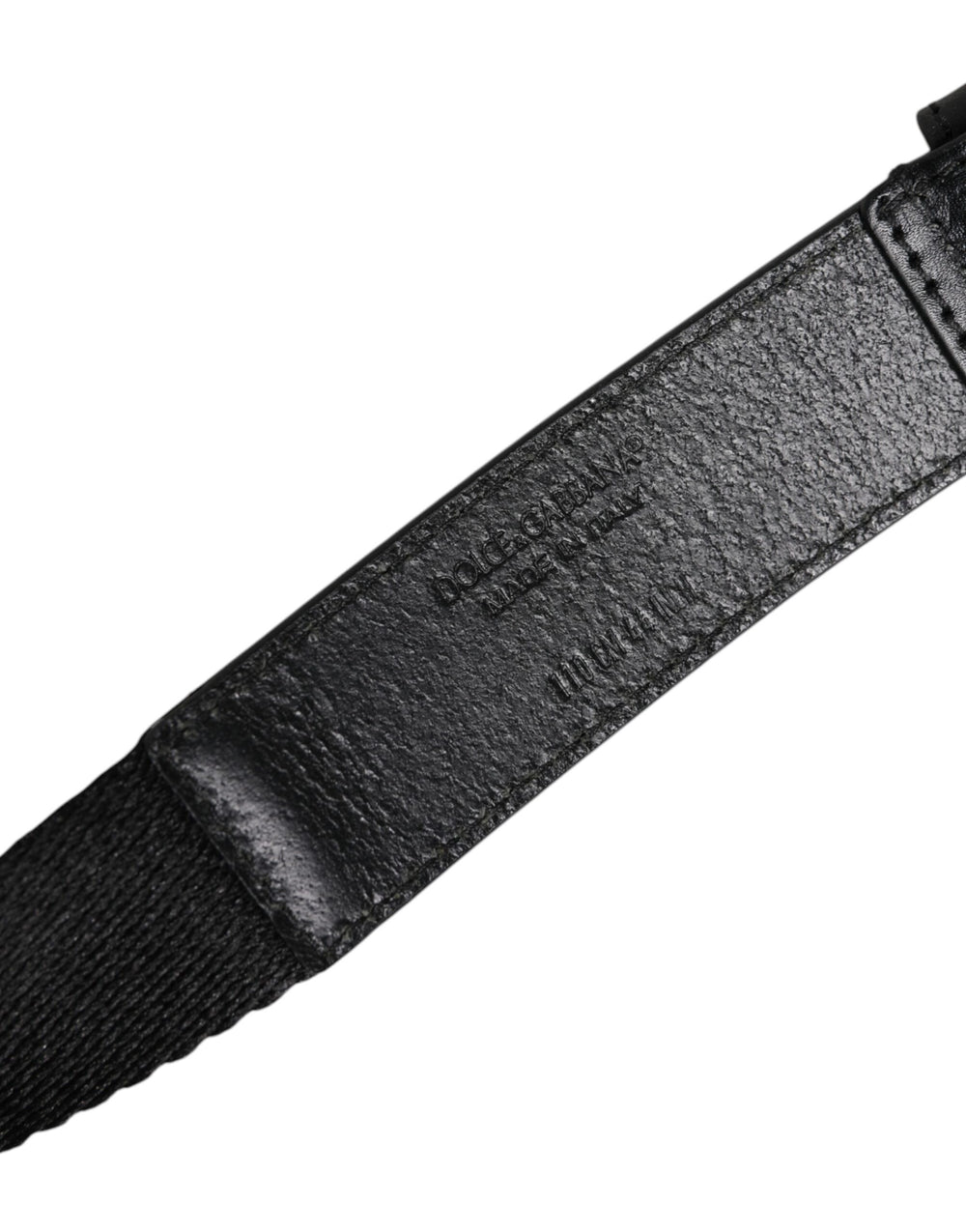 Dolce & Gabbana Printed Belt in Black and White