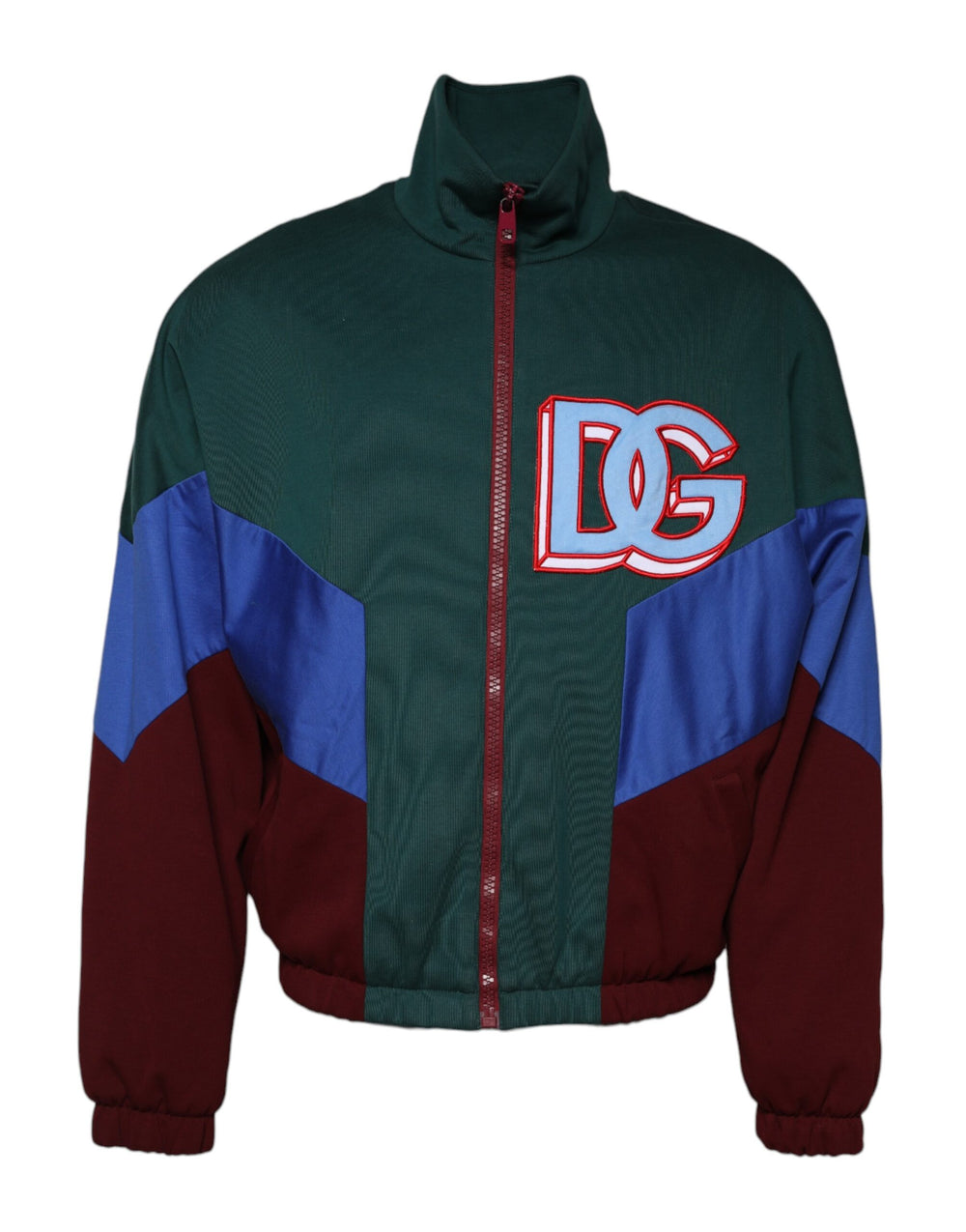 Multicolor Cotton Logo Full Zip Jacket mens luxury fashion - Mens Edit