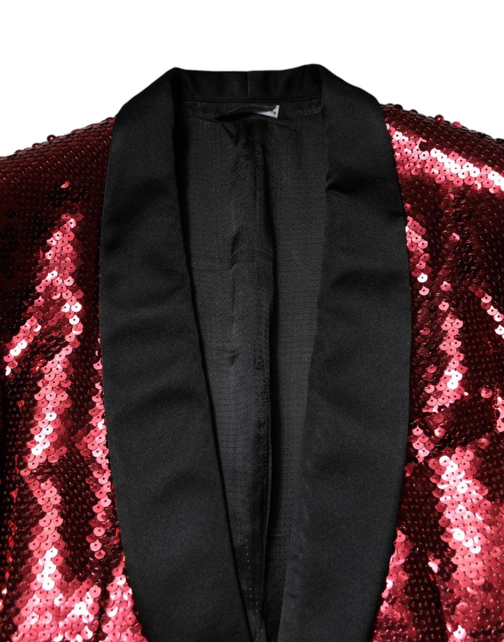 Dolce & Gabbana SICILIA Sequin Blazer in Red
