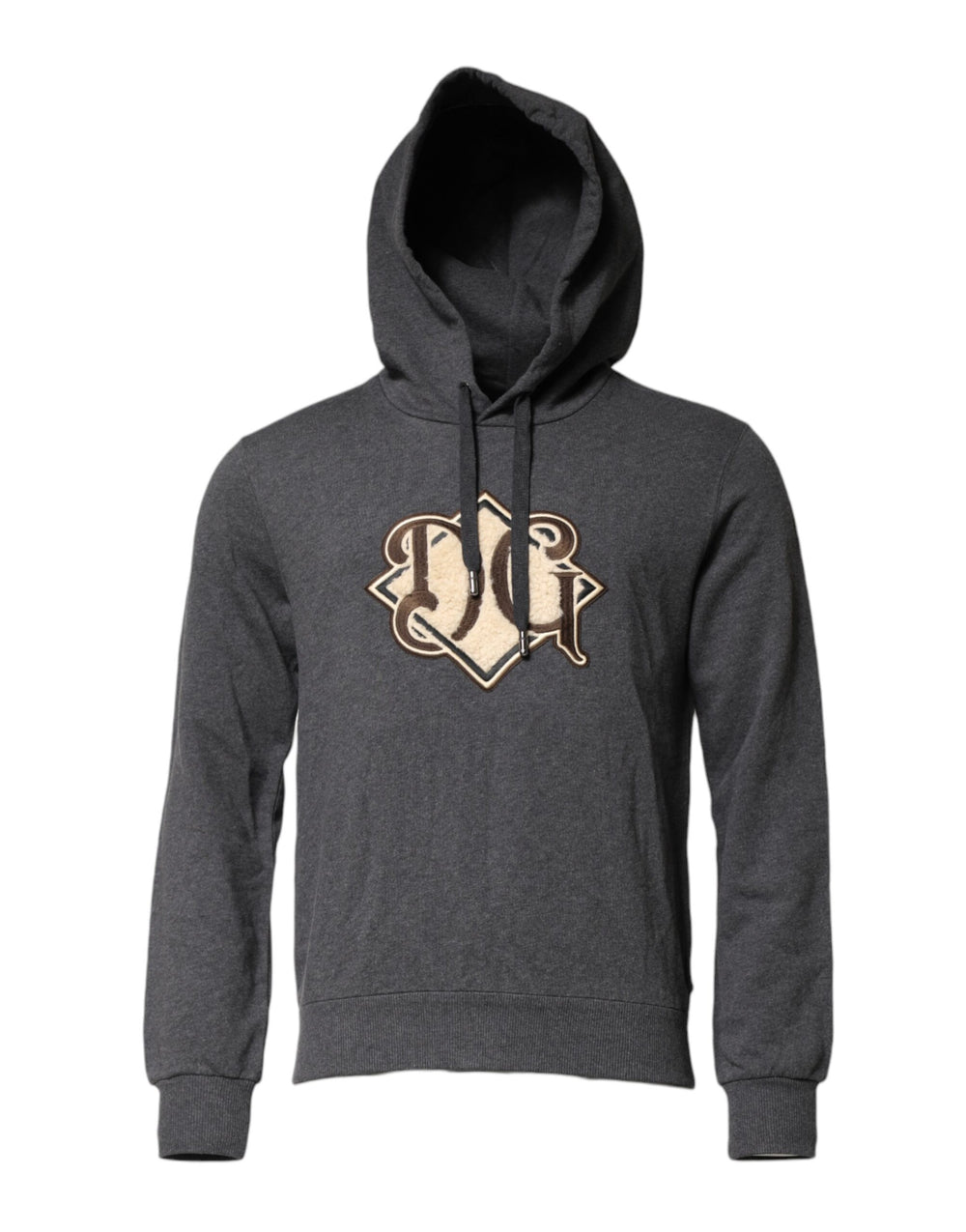 Dolce & Gabbana Cotton Hoodie in Grey