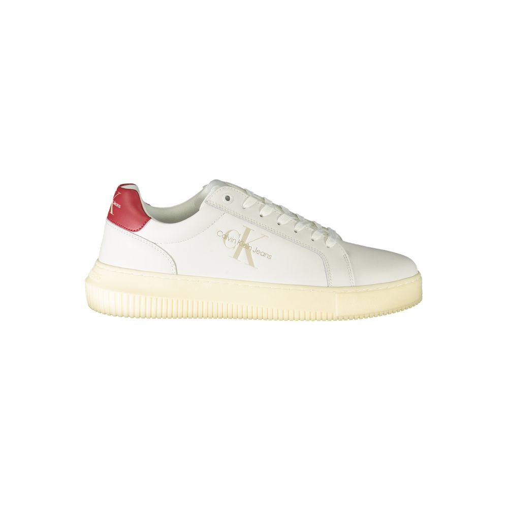 Bianco Leather Men's Sneaker mens luxury fashion - Mens Edit