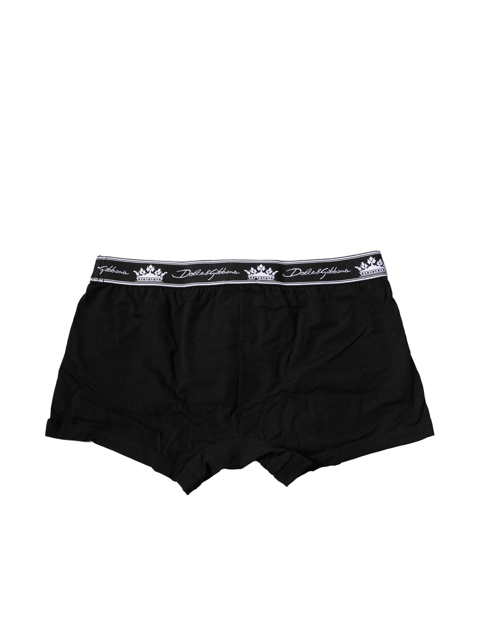 Dolce & Gabbana Cotton Stretch Boxer Brief in Black