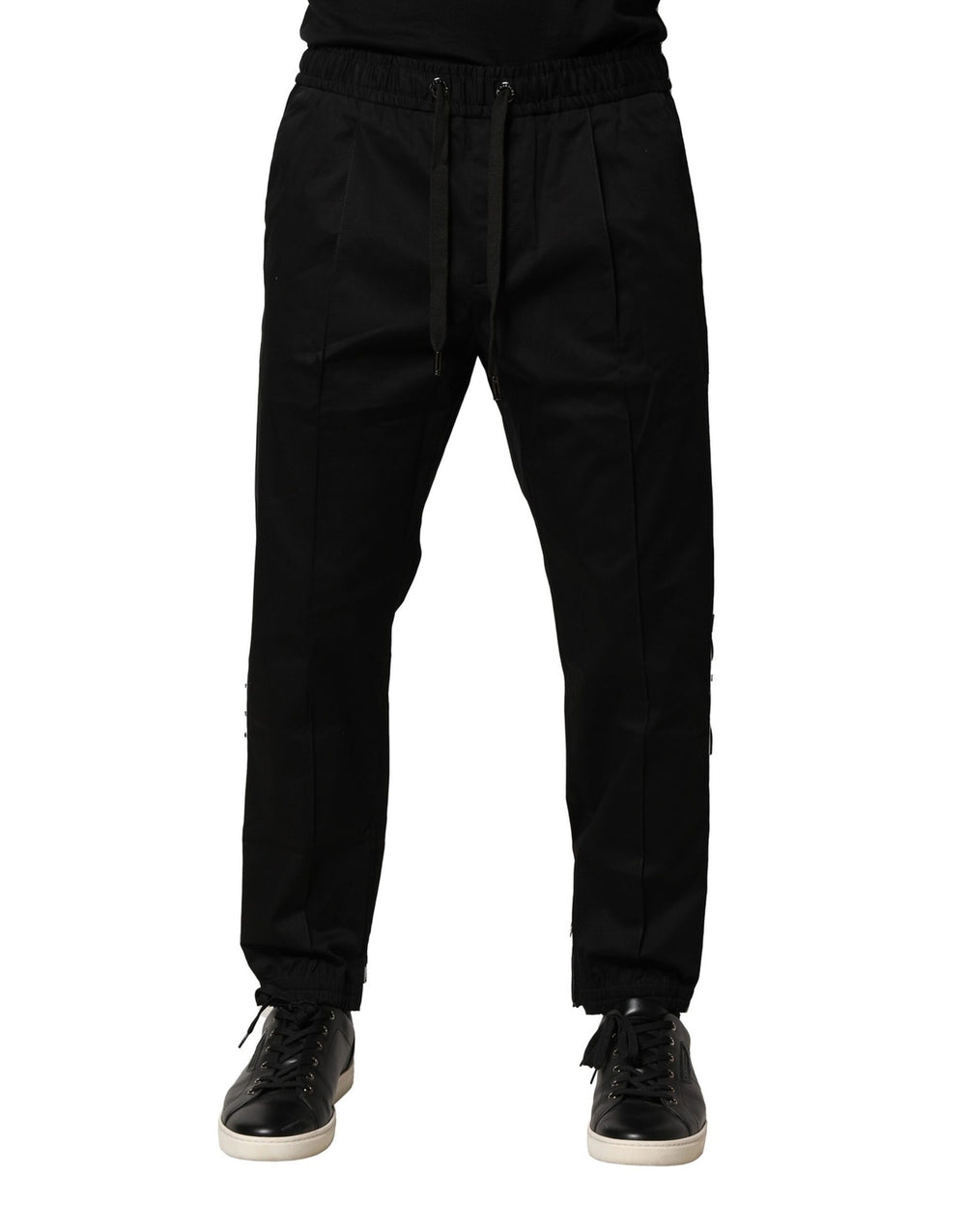 Dolce & Gabbana Cotton Jogger Pants in Black