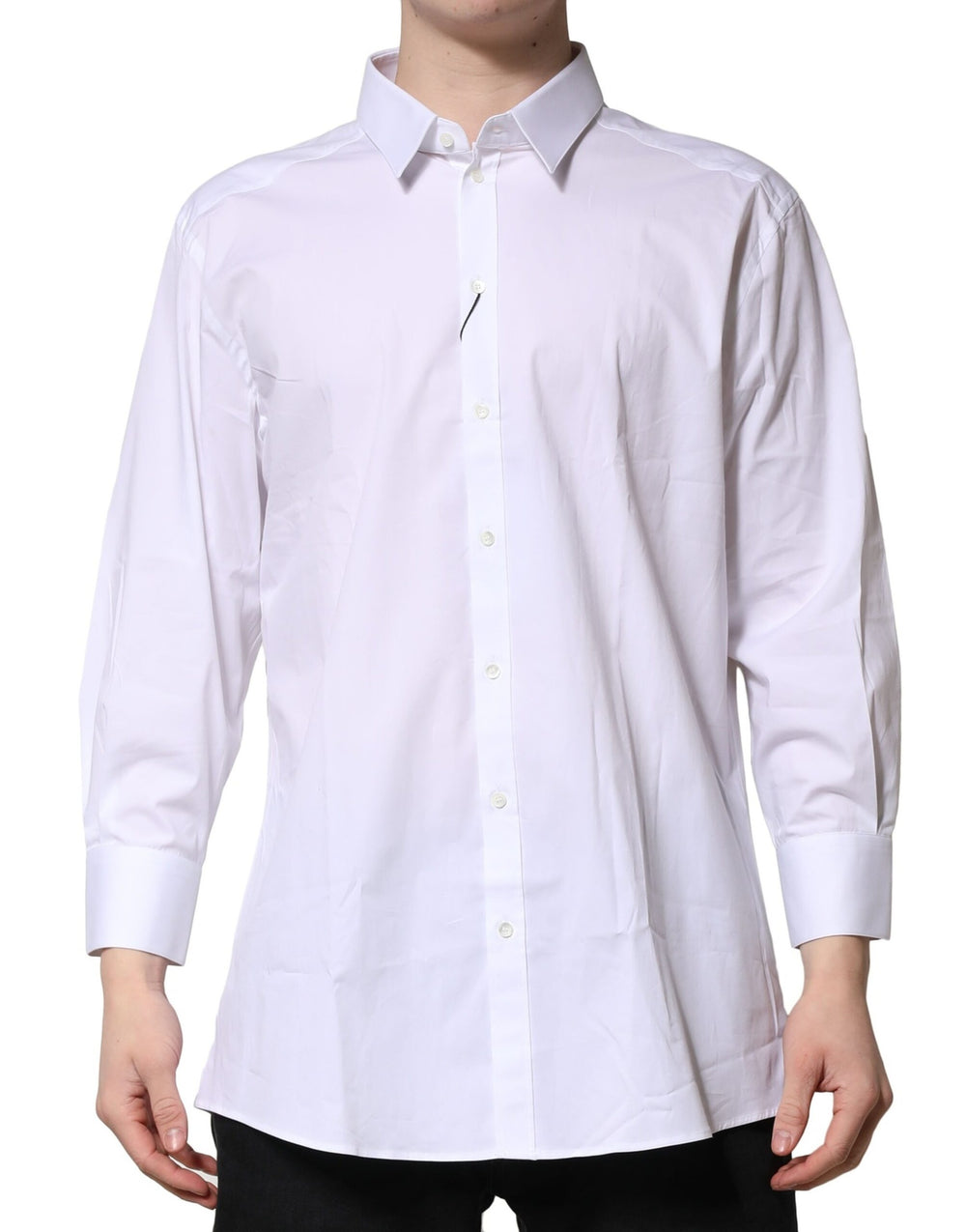 Dolce & Gabbana Cotton Formal Shirt in White