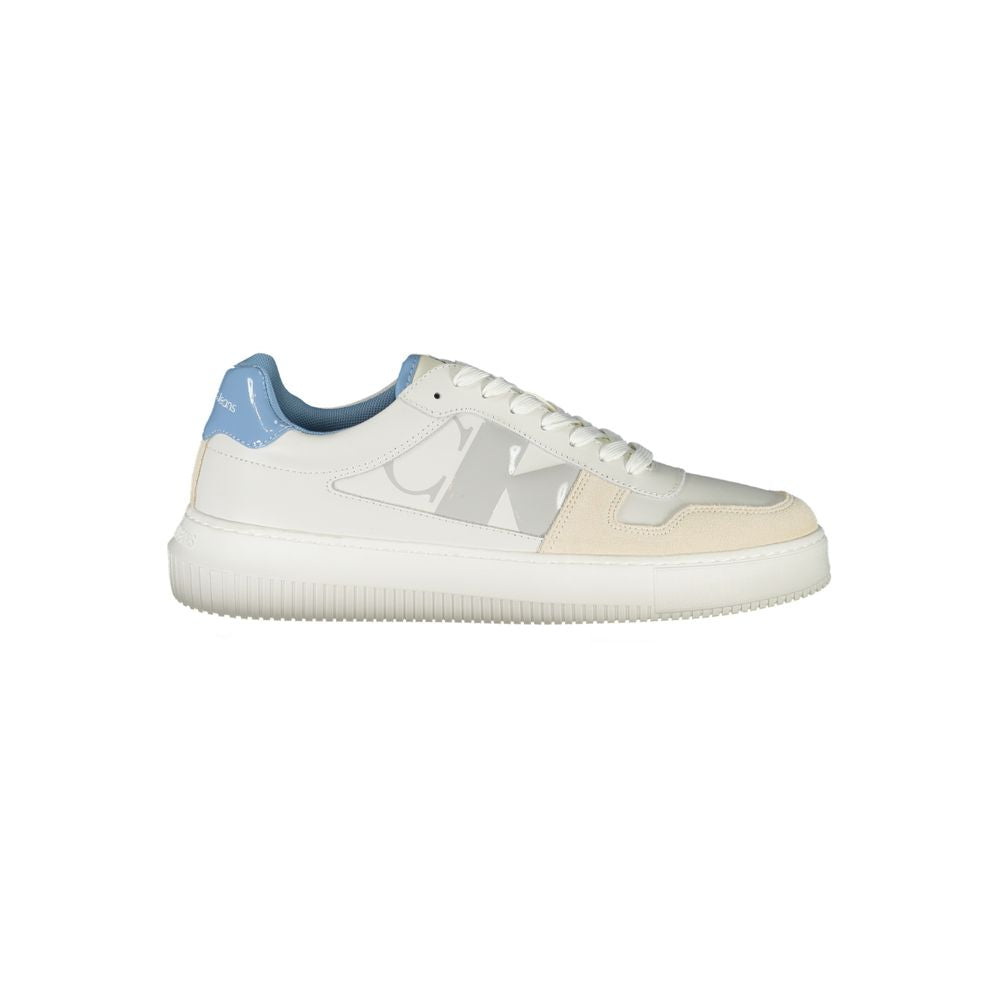 Bianco Leather Mens Sneaker mens luxury fashion - Mens Edit