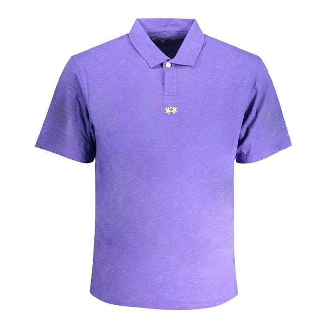 La Martina Orange Cotton Men's Polo Shirt - Designer Fashion | Mens Edit