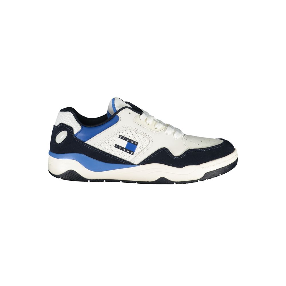 Blue Polyurethane Men Sneaker mens luxury fashion - Mens Edit