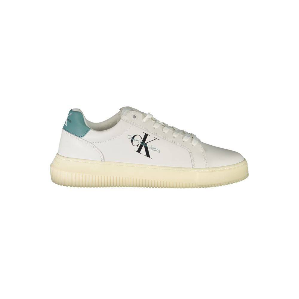 White Leather Men's Sneaker mens luxury fashion - Mens Edit