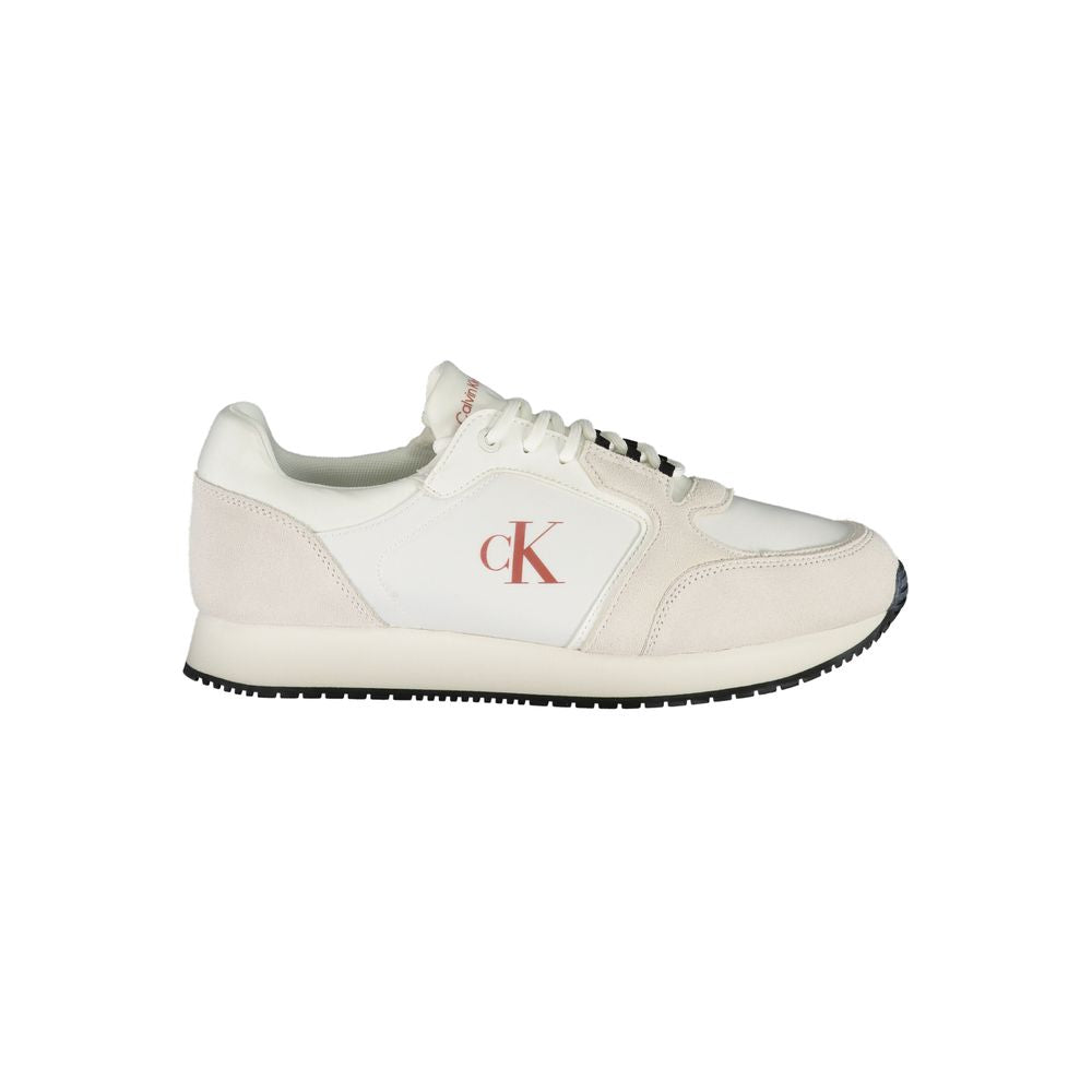 White Polyurethane Men Sneaker mens luxury fashion - Mens Edit