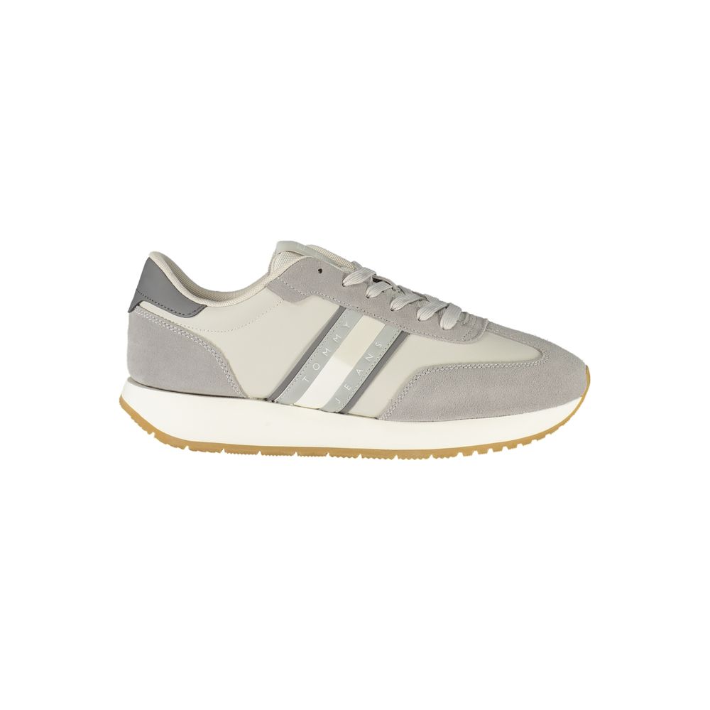 Grigio Polyurethane Men Sneaker mens luxury fashion - Mens Edit