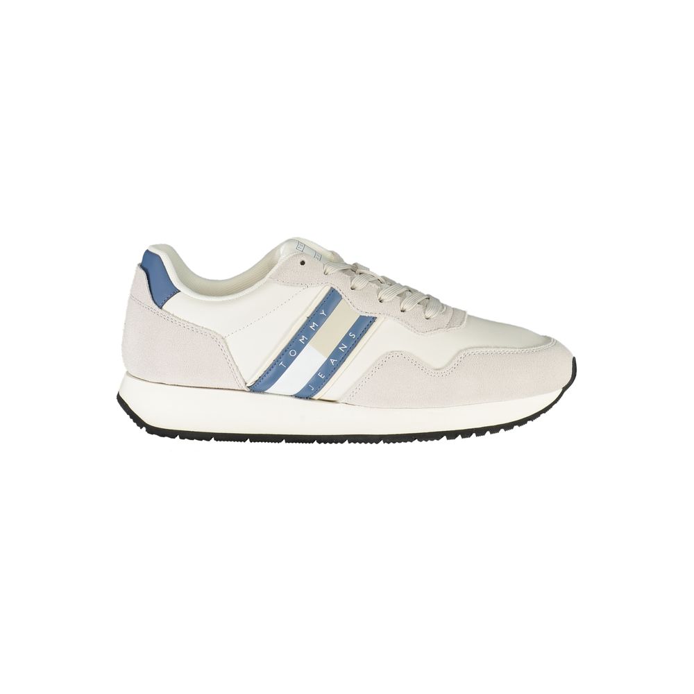 Bianco Leather Men Sneaker mens luxury fashion - Mens Edit