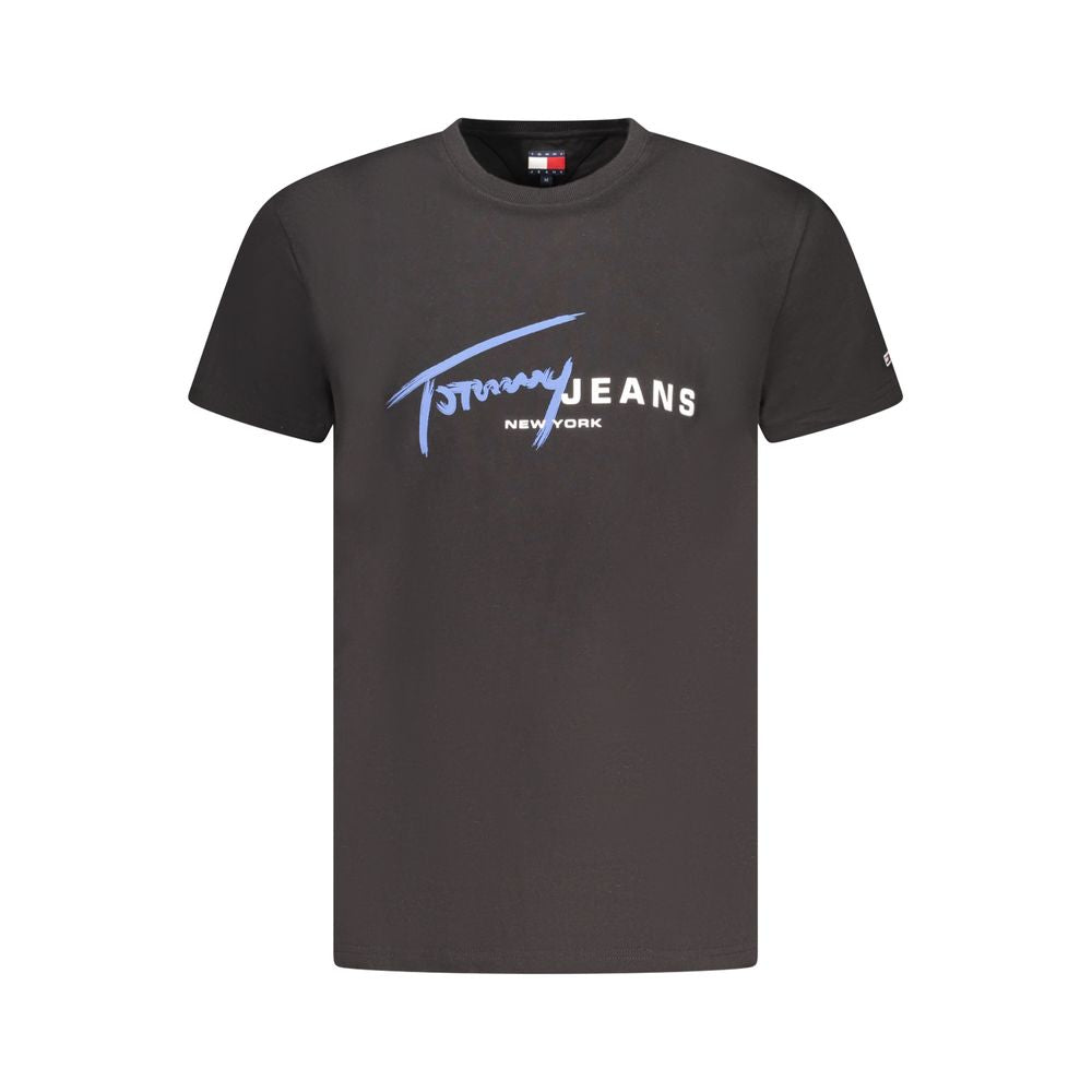 Black Cotton Men's T-Shirt mens luxury fashion - Mens Edit